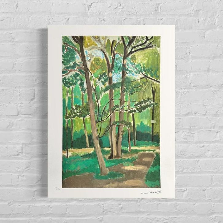 Genummerde Editie HENRI MATISSE Le Carrefour De Malabry, Antiek en Kunst, Kunst | Litho's en Zeefdrukken, Verzenden