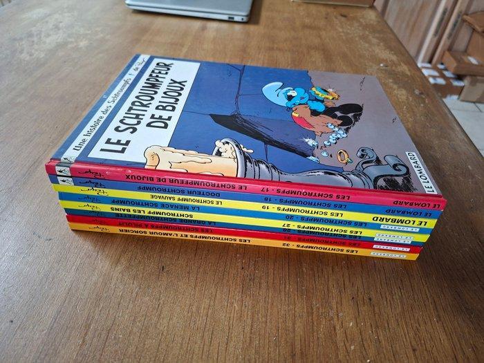 Les Schtroumpfs - 8x C - EO/Ré - 8 Album - Eerste druk -, Boeken, Stripverhalen