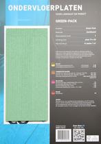 Floorlife Co-pro green-pack 790x590x7mm 15 stuks, Ophalen of Verzenden, Nieuw