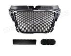 RS3 Look Front Grill Chrome/Black Edition voor Audi A3 8P, Ophalen of Verzenden