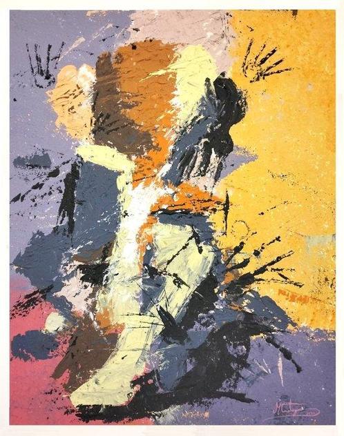 Castagna Maurizio 1961 (XL) - Ritmo Interiore, Antiek en Kunst, Kunst | Schilderijen | Modern