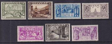 België 1933 - Tweede Orval. - OBP: 363/374