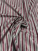 Exclusief Panama stof 100% katoen met gestileerde verticale