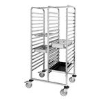 Regaalwagen 2x(GN1/1-cap.17x) | 740x550x1690(h)mm EMGA, Zakelijke goederen, Horeca | Keukenapparatuur, Verzenden, Nieuw in verpakking