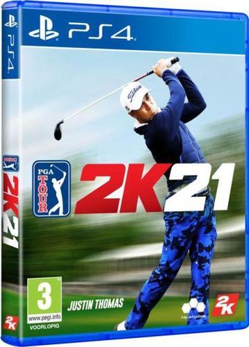 PGA Tour 2K21-Standaard (PlayStation 4) Gebruikt, Ophalen of Verzenden