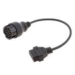 Porsche 19-pins naar 16-pins OBD2 Verloopkabel – Personenaut, Verzenden, Nieuw