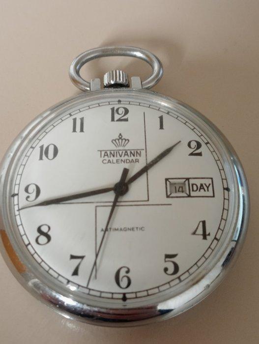 tanivann - calendar antimagnetic - 1960-1969, Handtassen en Accessoires, Horloges | Heren