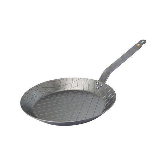 De Buyer B-Element steakpan ø 28 cm plaatstaal grijs, Huis en Inrichting, Keuken | Keukenbenodigdheden, Verzenden