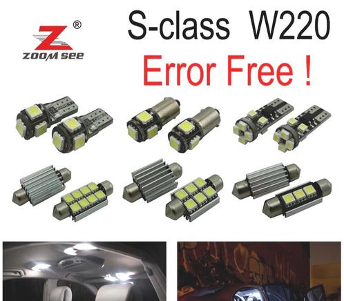 Kit 27 Ampoules Led Intérieur Pour Mercedes Classe E W211 Be, Auto-onderdelen, Verlichting, Verzenden