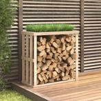 vidaXL Houtblokhouder 108x52x106 cm massief grenenhout, Verzenden