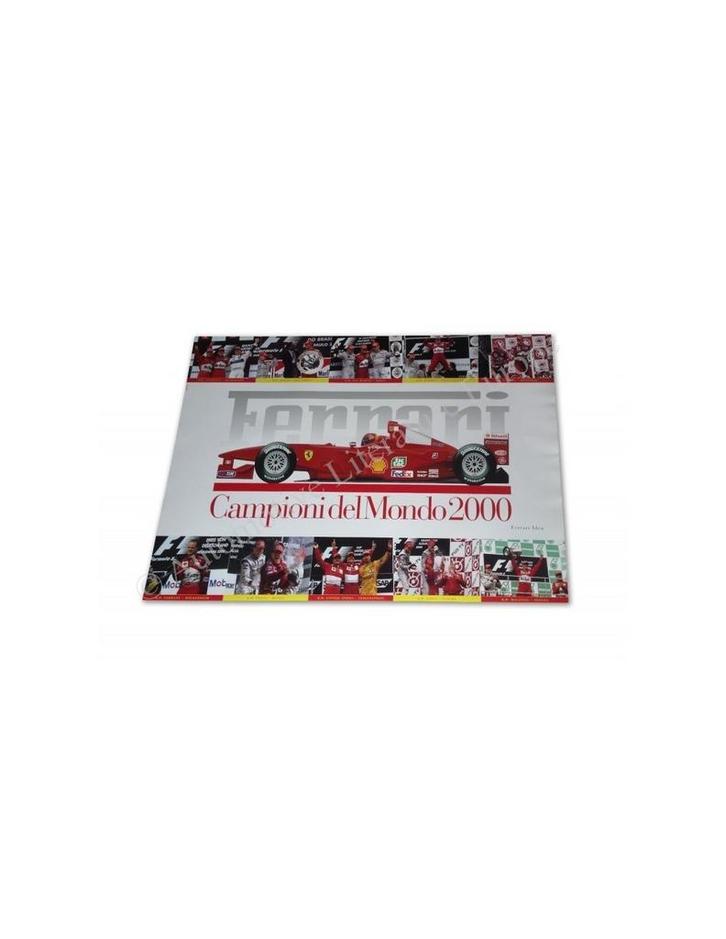 2000 FERRARI F1 CAMPIONI DEL MONDO DEALER POSTER 1633/00, Verzamelen, Automerken, Motoren en Formule 1, Ophalen of Verzenden