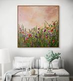Irina Morisch - abstract floral painting- garden full of