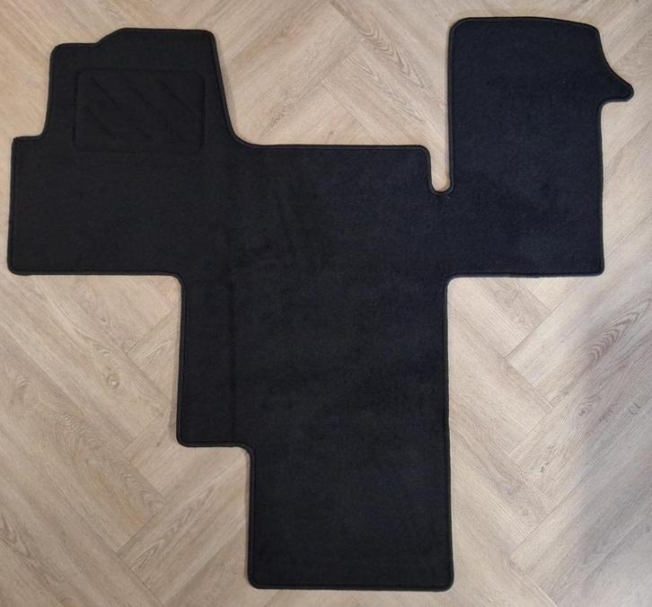 Cabinemat Renault Master Camper vanaf 2010-2020 Zwart, Auto diversen, Automatten, Nieuw, Verzenden