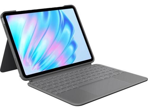 Logitech Combo Touch - Tablettoetsenbord - Geschikt voor, Audio, Tv en Foto, Televisies, Zo goed als nieuw, Verzenden