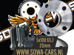 Spacers 20mm Peugeot 307 407 5x108 65,1 Spoorverbreders, Ophalen of Verzenden