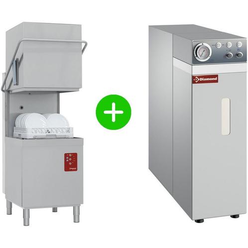 Doorschuifvaatwasser + Osmose Unit | Mand 500x500mm |, Zakelijke goederen, Horeca | Keukenapparatuur, Nieuw in verpakking, Verzenden