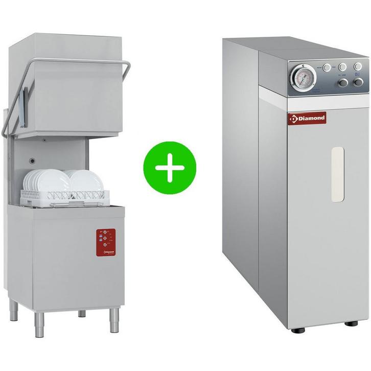 Doorschuifvaatwasser + Osmose Unit | Mand 500x500mm |, Zakelijke goederen, Horeca | Keukenapparatuur, Nieuw in verpakking, Verzenden