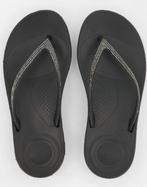 FitFlop IQUSHION Dames Slippers - Zwart - Sparkle - Maat 40, Kleding | Dames, Verzenden, Nieuw