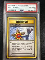 Pokémon - 1 Graded card - Misty’s tears gym 1998 - PSA 10