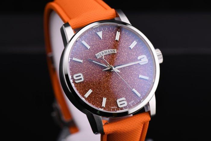 Hermann Stellar - Automatic Swiss Made - Aventurine, Bijoux, Sacs & Beauté, Montres | Hommes