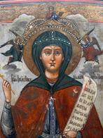 Icoon - Paraskeva - Hout, Antiek en Kunst