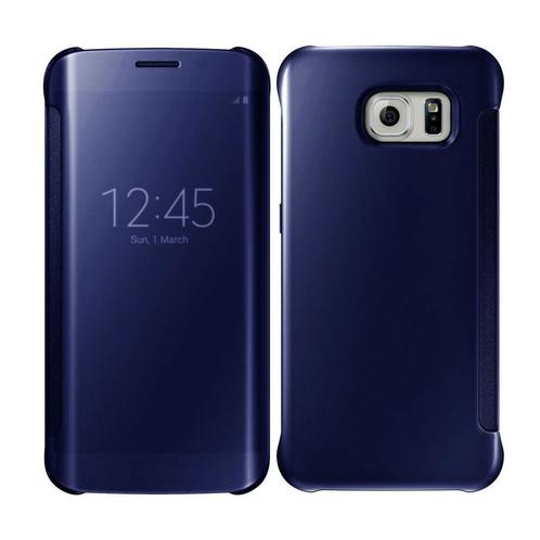 S8 Spiegel Flip Mirror Cover - Blauw, Telecommunicatie, Mobiele telefoons | Hoesjes en Screenprotectors | Samsung, Nieuw, Verzenden