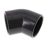 Raccord coudé PVC 45deg à douille 75x88mm, Verzenden