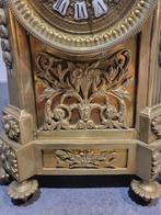 Cartel klok - - Verguld brons - 1850-1900 - ramshoofd