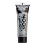 Moon Glitter Holographic Glitter Hair Gel Silver 20ml, Hobby en Vrije tijd, Nieuw, Verzenden