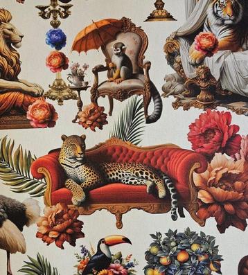 Glamour Tissue Paradise Living Room - 300x280cm -, Huis en Inrichting, Nieuw