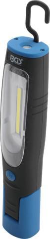 Bgs Technic COB-LED werkplaatslamp met magneet en ophanghaak, Autos : Pièces & Accessoires, Éclairage, Envoi