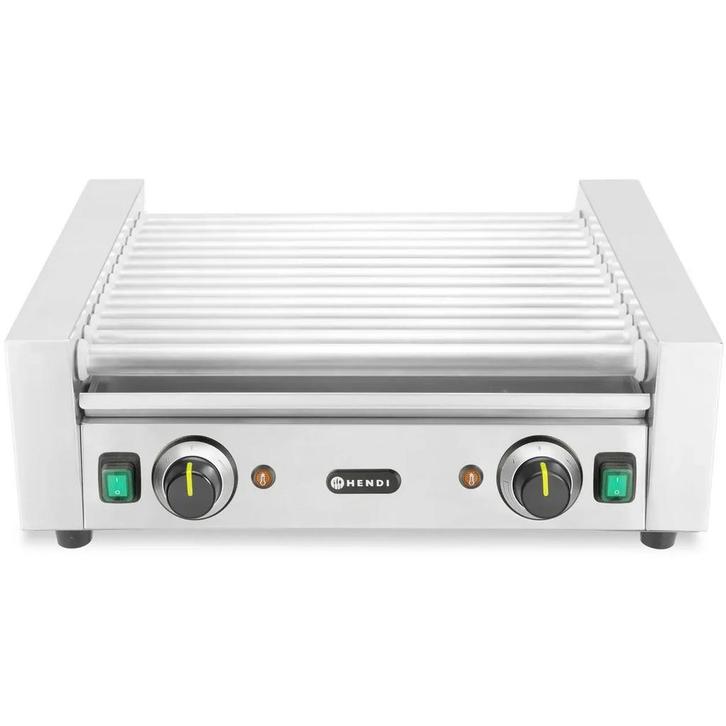 Worstengrill | 2 Zones (14 Rollen) |  230°C | 1.23kW, Zakelijke goederen, Horeca | Keukenapparatuur, Nieuw in verpakking, Verzenden
