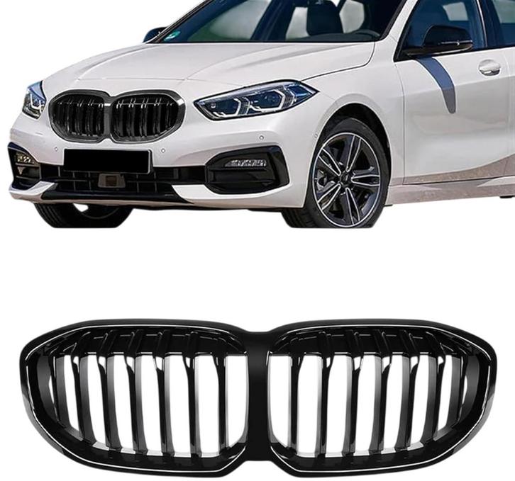 Grillen set | Nieren | BMW 1-serie | F40 | 2019+ | Glanzend, Auto-onderdelen, Carrosserie, Nieuw, BMW, Verzenden