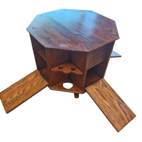 Sigarendoos - Eik - Jugkist met Art Nouveau-stijl, Antiek en Kunst, Kunst | Designobjecten