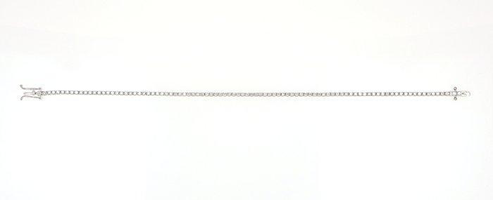 Zonder Minimumprijs - Armband - 18 karaat Witgoud Diamant, Handtassen en Accessoires, Armbanden