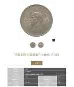 China, Republiek Sun Yat-sen. 5 Fen 1941 ( 2 coins ) (Zonder
