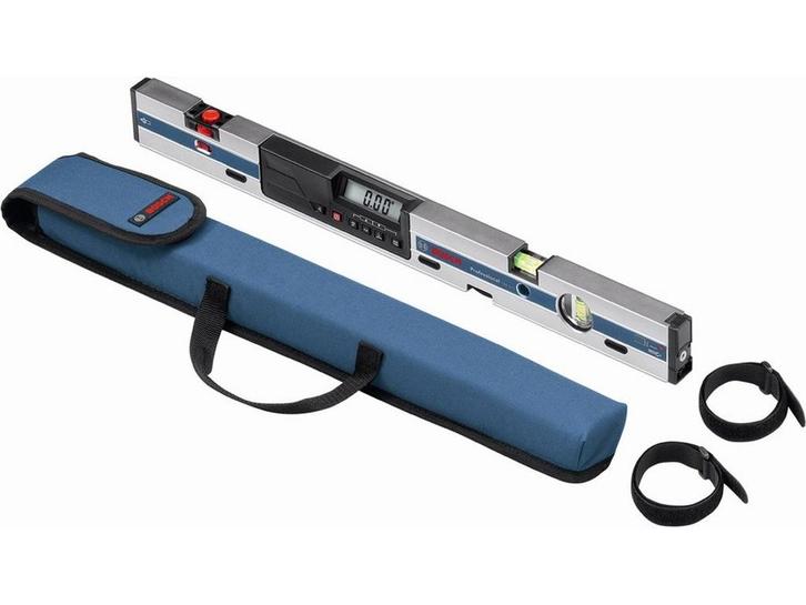 Hoekmeter en waterpas GIM 60 L ( 4 x AA batterijen + etui), Huis en Inrichting, Woonaccessoires | Overige, Nieuw, Verzenden