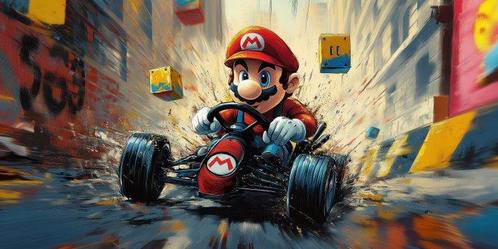 Iconica - King of the Kart · XXL, Antiek en Kunst, Kunst | Schilderijen | Modern