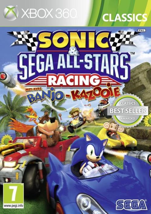 Sonic & Sega All Stars Racing with Banjo Kazooie, Games en Spelcomputers, Games | Xbox 360, Zo goed als nieuw, Ophalen of Verzenden