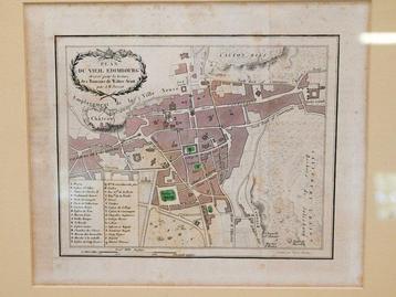 Royaume-Uni - Édimbourg; A.M. Perret - Mappa del Vecchio