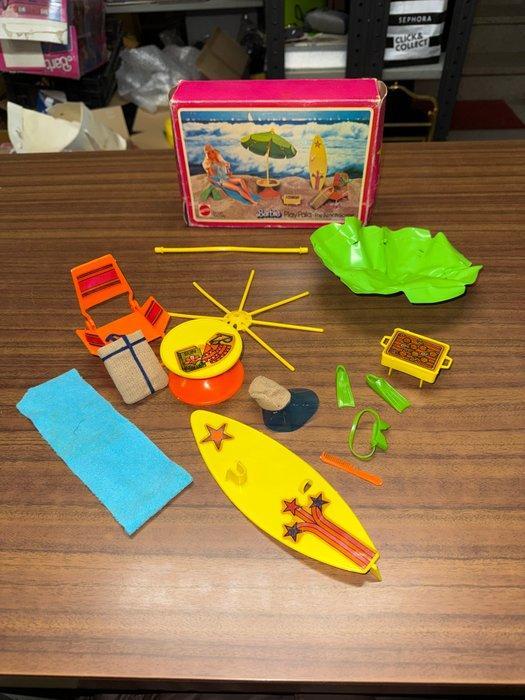 Mattel - Speelgoed Barbie play paks The Beach Scene Mattel, Antiek en Kunst, Antiek | Speelgoed