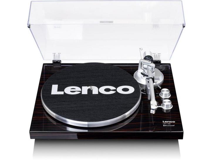 Lenco LBT-188 - Platenspeler - Bluetooth en USB - Zwart, Huis en Inrichting, Woonaccessoires | Overige, Zo goed als nieuw, Verzenden