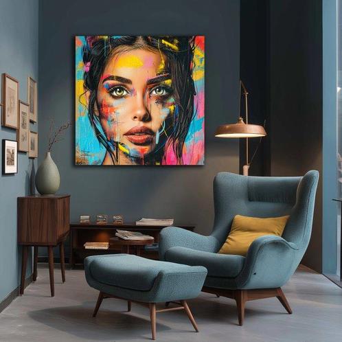 PLM-Art - Iris XL, Antiek en Kunst, Kunst | Schilderijen | Modern