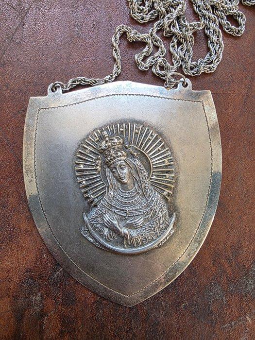 Christelijke voorwerpen - argento 800 - 1885/1920 - Vergine, Antiek en Kunst, Antiek | Zilver en Goud