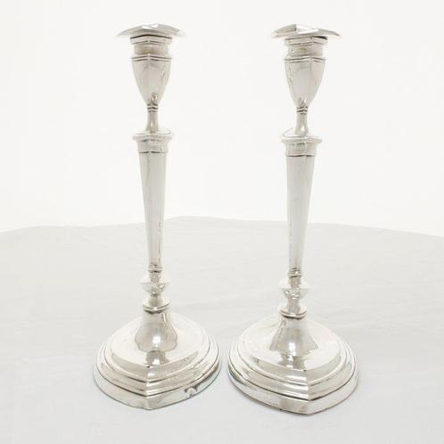 Frank Cobb & Co Ltd - Kaarsenhouder (2) - .925 zilver -, Antiek en Kunst, Antiek | Zilver en Goud