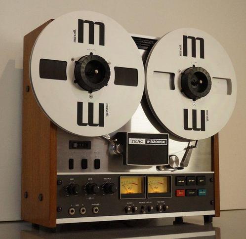 TEAC - Verzamelobject: A3300SX - MAXELL reels/3-motoren/3, Audio, Tv en Foto, Radio's