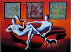 Mark Kostabi (1960) - Confort zone, Antiquités & Art