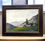 Cesare Gheduzzi - Montagne olio su tela