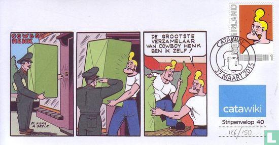 Nederland - Stripenvelop 40b: Cowboy Henk - 2015, Postzegels en Munten, Postzegels | Nederland, Postfris, Verzenden