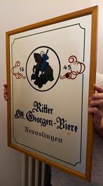 Ritter St. Georgen-Biere - Spiegel - Glas, Hout - Quadro